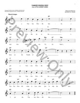 Yankee Doodle Boy piano sheet music cover